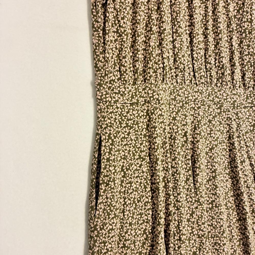 Boden Dress Womens 8L Floral Flutter Sleeve Ruffle Feminine Cottage Peasant Boho - Picture 3 of 10